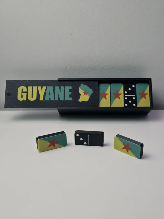 Jeu de domino « Guyane » — photo 2 sur 2