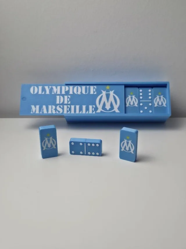 Jeu de domino « Olympique de Marseille » — photo 2 sur 2