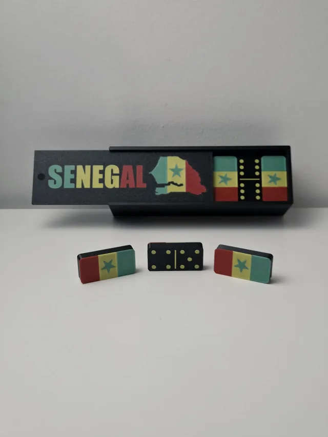 Jeu de domino « Sénégal » — photo 2 sur 2